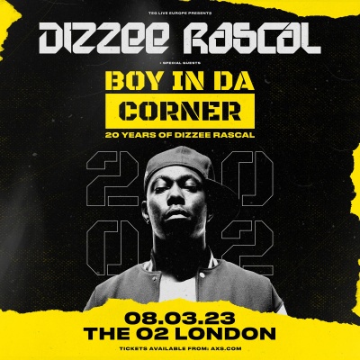 Boy in da Corner Tour - 20 Years of Dizzee Rascal
