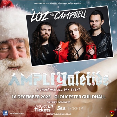AMPLIYuletide with Loz Campbell, Giant Walker, Electric Black and more